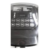 NUWAVE BRIO 6-Quart Digital Smart Air Fryer with Probe One-Touch Digital Controls, 6 easy presets, Precise Temperature Control, Recipe Book, Basket Divider, Wattage Control, PREHEAT & REHEAT Function