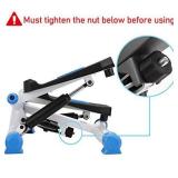 KYY Indoor Fitness Stair Stepper Aerobic Trainer Twist Stair Stepper with Resistance Bands for Beginners and Professionals (Blue)