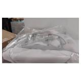 baby bouncy gray and white