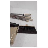 Premium broom and dustpan set
