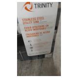 Brand: Trinity 4.7 out of 5 stars  486Reviews TRINITY THA-0307 Basics Stainless Steel w/Faucet Utility Sink