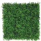 BESAMENATURE Artificial Plants Wall Boxwood Hedge Grass Mat/High Density Greenery Panels Ivy Fence 20"x 20" Panels (12 Pack) ï¿¼ $134.46
