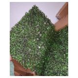 BESAMENATURE Artificial Plants Wall Boxwood Hedge Grass Mat/High Density Greenery Panels Ivy Fence 20"x 20" Panels (12 Pack) ï¿¼ $134.46