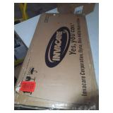 Invacare Hospital Style Overbed Table with Adjustable Height Tilt Top and Wheels, Fits Over Beds and Bedside, 6418