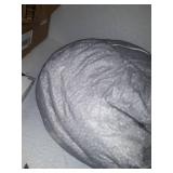 Posh Creations Big Comfy Bean Bag Posh Large Beanbag Chairs with Removable Cover for Kids, Teens and Adults Polyester Cloth Puff Sack Lounger Furniture for All Ages, 38in, Chevron Purple and White