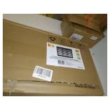 Wood Adjustable Literature Organizer Desktop File Sorter Mail Center Paper Storage Cabinet Home & Office Mailbox School Classroom Keepers, 27 Slots Compartments, Black/Archaize