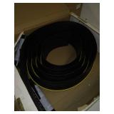 Universal Garage Door Bottom Threshold Seal DIY Weather Stripping,Weatherproof Floor Rubber Replacement (10 Ft)