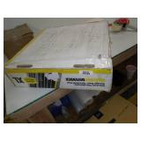 Universal Garage Door Bottom Threshold Seal DIY Weather Stripping,Weatherproof Floor Rubber Replacement (10 Ft)