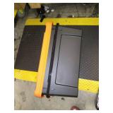 IRIS 2pk 11gal Store-It-All Tote in Black with Orange Lid and Buckles