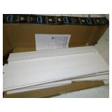 Zenna Home 2-Door Country Cottage Wall Cabinet, White