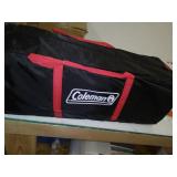 ColemanÂ® 6-Person Carlsbadâ¢ Dark Roomâ¢ Dome Camping Tent with Screen Room, 2 Rooms, Green