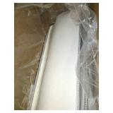 GenSol COOP Bullnose Carpet Stair Runners for Wooden Steps Non Slip Stair Treads Indoor Use Self Adhesive Pet and Kid Friendly Carpet for Stairs 9.5"x26"x1.2" (2, Grey)