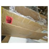 GenSol COOP Bullnose Carpet Stair Runners for Wooden Steps Non Slip Stair Treads Indoor Use Self Adhesive Pet and Kid Friendly Carpet for Stairs 9.5"x26"x1.2" (2, Grey)