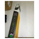 Glorious 3XL Extended Gaming Mouse Mat/Pad - Large, Wide (3XL Extended) Black Cloth Mousepad, Stitched Edges | 48"x24" (G-3XL)