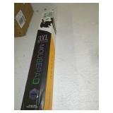 Glorious 3XL Extended Gaming Mouse Mat/Pad - Large, Wide (3XL Extended) Black Cloth Mousepad, Stitched Edges | 48"x24" (G-3XL)