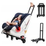 Car Seat Stroller,Go Carts for Kids,Car Seat Carrier for Airport with Wheels and Compact Fold,Car Seat Travel Cart