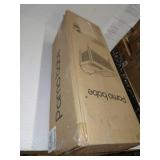 Pamo Babe Deluxe Playard with Foldable Nursery Center, Large Capacity Changing Table, Storage Shelf, Detachable Mattress Nursery Center (Black)