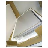 KidKraft Austin Wooden Toy Box/Bench with Safety Hinged Lid, White, Gift for Ages 3+