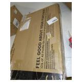 KidKraft Austin Wooden Toy Box/Bench with Safety Hinged Lid, White, Gift for Ages 3+