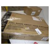 KidKraft Austin Wooden Toy Box/Bench with Safety Hinged Lid, White, Gift for Ages 3+