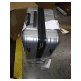 Coolife Luggage Suitcase PC+ABS with TSA Lock Spinner Carry on Hardshell Lightweight 20in 24in 28in (grey, L(28IN))