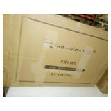 GraduationMall 11x17 Mahogany Diploma Frame with Tassel Holder for 8.5x11 Certificate Document,Real Glass, Black Over Gold Mat