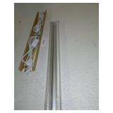 LIGHTING 2FT LED Shop Light, 14W 1680LM, 3000K Warm White, Ceiling and Utility Shop Light with On/Off Switch Power Cord, Linkable Light Fixture for Room, Under Counter, Garage (Pack of 2)