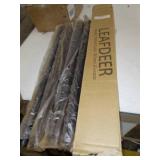 INLUCK 28 Inch Adjustable Metal Table Legs-Furniture Replacement Leg Set for Office Desk, Coffee Table, Kitchen Table (Set of 4)