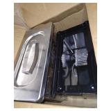 Service Ideas CBDT3SS Cold Beverage Dispenser, Rectangular, 3 Gallon, Silver