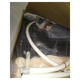 Foldable Bathtub Portable Soaking Bath Tub,Eco-Friendly Bathing Tub for Shower Stall (Blue Sky -1)