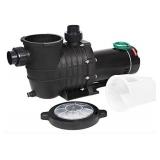 TRUPOW 2.0HP 114GPM Swimming Pool Pump 110V/220V Dual Voltage Garden InGround Transfer Water Pump with Strainer Filter Basket