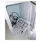 Cooluli - Infinity 0.4 Cu. Ft. Mini Fridge - White