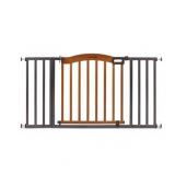 Summer Decorative Wood & Metal 5 Foot Pressure Mounted Gate