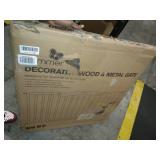 Summer Decorative Wood & Metal 5 Foot Pressure Mounted Gate