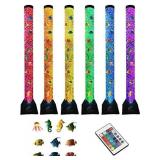 Lightahead Extra Large 4FT LED Fantasy Bubble Fish Tube Fake Aquarium with Remote Control