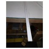 WAC Lighting JT8-WT 120V 8 Foot J Track with Mounting Hardware and Two End Caps, Single Circuit, White