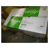 Hunter WiFi 54" Symphony Fresh White Ceiling Fan with Light with Integrated Control System - Handheld