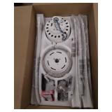 Hunter WiFi 54" Symphony Fresh White Ceiling Fan with Light with Integrated Control System - Handheld