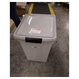 Frisco Airtight Food Storage Container, Clear/Grey