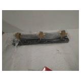 Aipsun Crystal Vanity Light Fixtures Modern Vanity Light for Bathroom Crystal Bathroom Lighting Fixture Wall Light Over Mirror 3 Lights Black