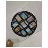 Large 4x6 Picture Frame Collage and Wall DÃ©cor, Baby Keepsake Frames, Black-B