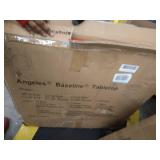 SQUARE TABLE & CHAIR SET - CANDY APPLE RED WITH 12IN LEGS