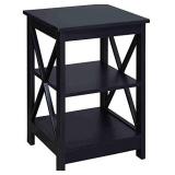 Convenience Concepts Oxford End Table, Black