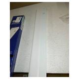 GE Premium 24 Inch (61 Cm) Fluorescent Under Cabinet Light Fixture, Direct Wire, Warm White, Steel Housing, On/Off Switch, No Hum, Flicker Free, Ideal for Kitchen, Office, Garage, Workbench and More, 