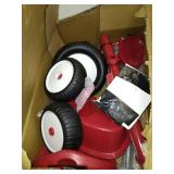 Radio Flyer, Deluxe Steer & Stroll Trike, Parent Push Handle, Red