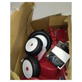 Radio Flyer, Deluxe Steer & Stroll Trike, Parent Push Handle, Red