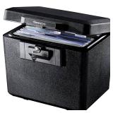 SentrySafe 1170 Fire-Resistant Box with Key Lock 0.61 cu. ft.
