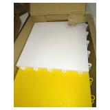 Hockey Revolution Professional Training Flooring Tiles - Practice Trainer Set with Passers, Symbols, Colors and Free Mobile App - Improve Stickhandling, Reaction Time, Shooting, Passing