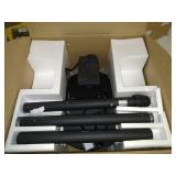 Simple Deluxe Standing Heater Patio Outdoor Balcony, Courtyard with Overheat Protection, 750W/1500W