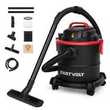 Eastvolt Wet Dry Vacuum Cleaner, 5 Gallon 5.5 Peak HP 3 in 1 Blower, Hepa Filtration Dry Wet Suction for Home, Garage, Vehicle, Workshop (K-411F)